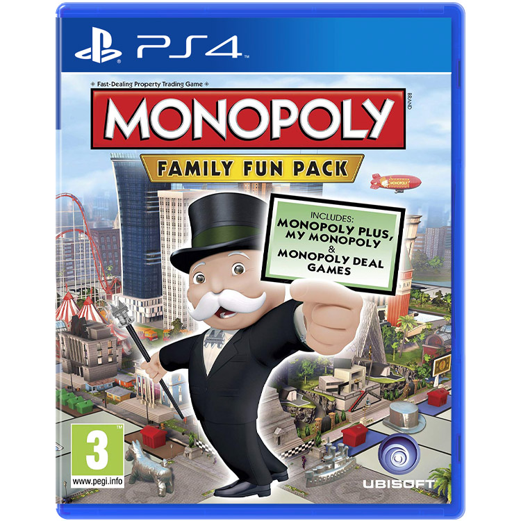 خرید بازی Monopoly Family Fun Pack - نسخه PS4