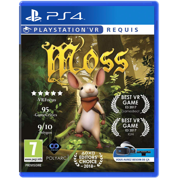 Moss - PS4 - VR عناوین بازی