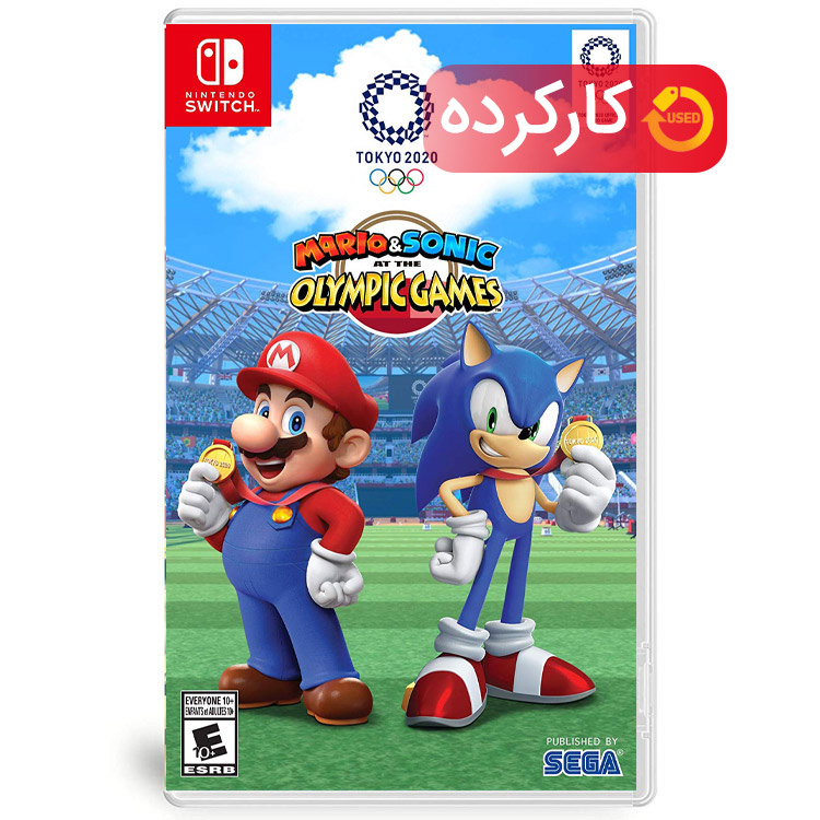خرید بازی Mario & Sonic at Olympic Games Tokyo 2020 - انحصاری نینتندو سوییچ - کارکرده