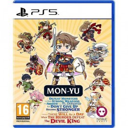 Mon-Yu: Defeat Monsters And Gain Strong Weapons And Armor. You May Be Defeated, But Don’t Give Up. Become Stronger. I Believe There Will Be A Day When The Heroes Defeat The Devil King - PS5