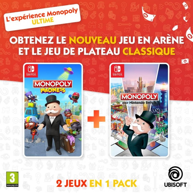 خرید بازی Monopoly + Monopoly Madness برای نینتندو سوییچ