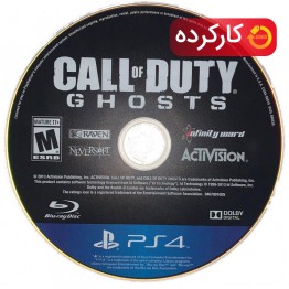 Call of Duty: Ghosts  - PS4 - کارکرده - فاقد قاب