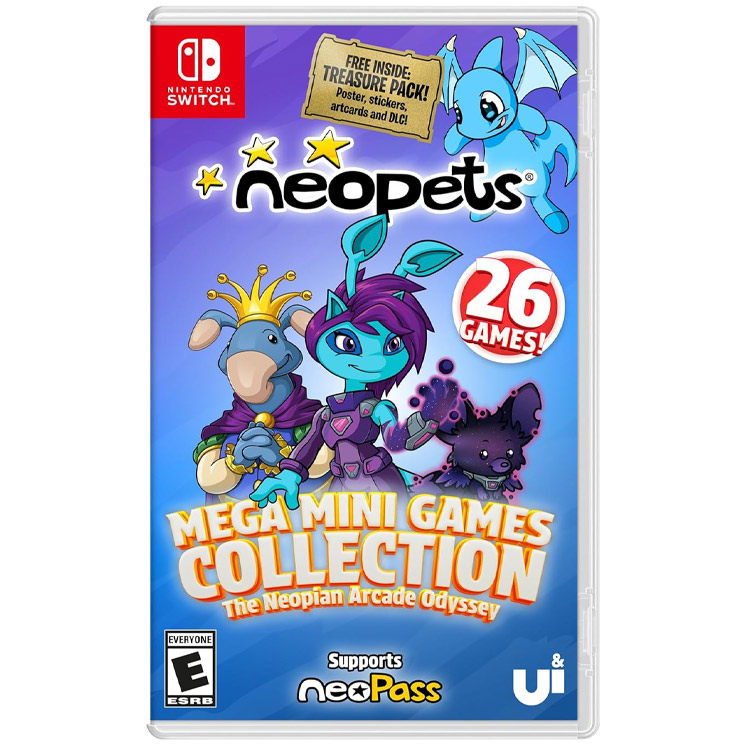 خرید بازی Neopets Mega Mini Games Collection: the Neopian Arcade Odyssey برای نینتندو سوییچ