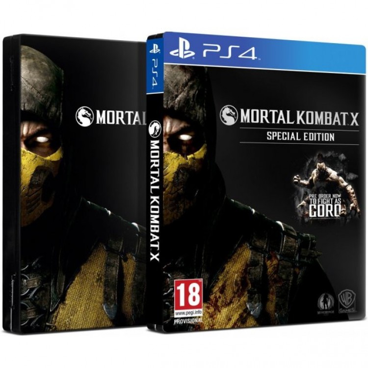 خرید بازی Mortal Kombat X Special Edition - نسخه PS4 - کارکرده