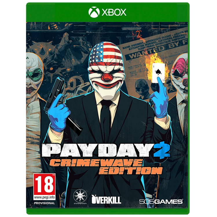 خرید بازی Payday 2 نسخه Crimewave برای XBOX