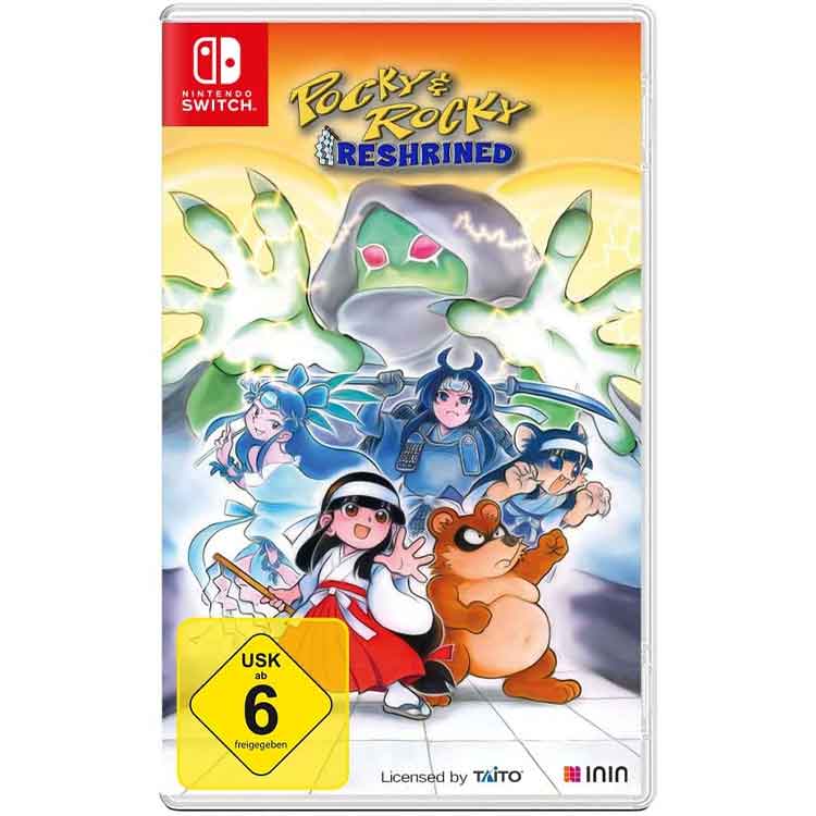 خرید بازی Pocky & Rocky Reshrined برای نینتندو سوییچ