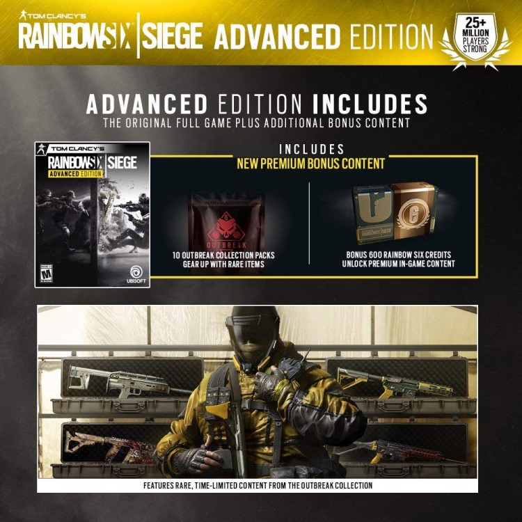 Rainbow Six Siege Advanced Edition - Xbox One عناوین بازی Rainbow Six Siege Advanced Edition - Xbox One عناوین بازی