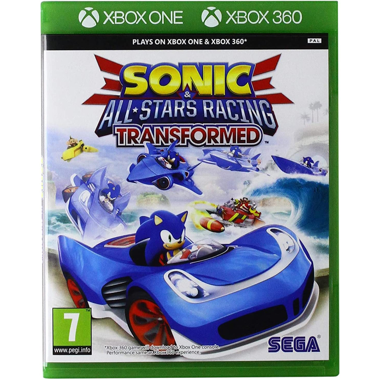 خرید بازی Sonic and All-Stars Racing Transformed برای XBOX