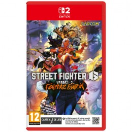 Street Fighter 6 Years 1-2 Fighters Edition Game Key Card - Nintendo Switch 2