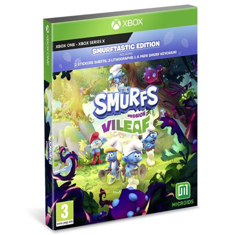 خرید بازی The Smurfs: Mission Vileaf نسخه Smurftastic برای XBOX