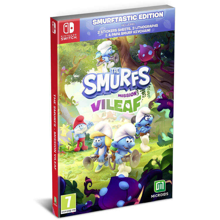 خرید بازی The Smurfs: Mission Vileaf نسخه Smurftastic برای نینتندو سوییچ