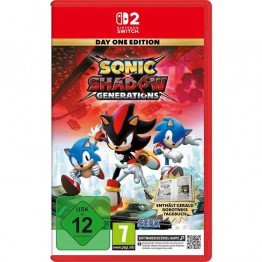 Sonic X Shadow Generations Day One Edition Game Key Card - Nintendo Switch 2