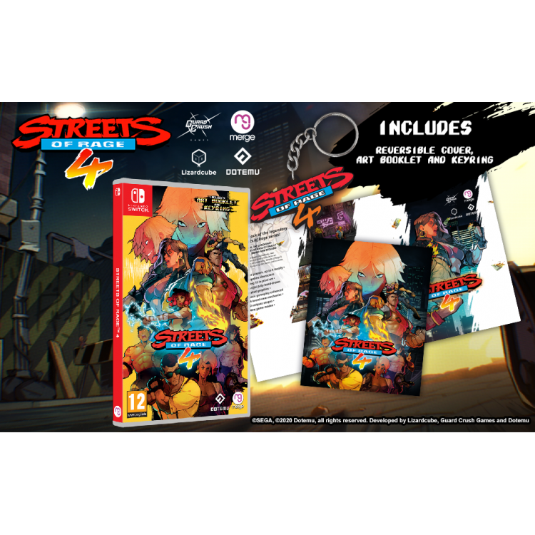 خرید بازی Streets of Rage 4 برای نینتندو سوییچ