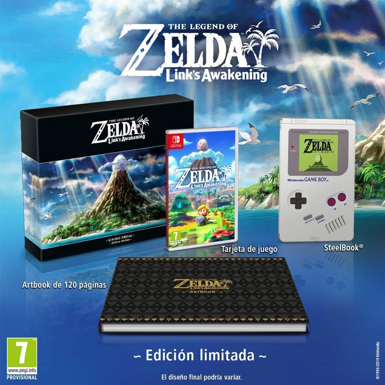 خرید بازی The Legend of Zelda: Link's Awakening نسخه Limited Edition - انحصاری نینتندو سوییچ