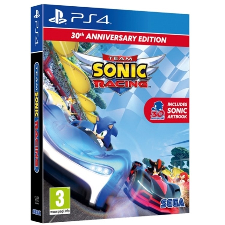 خرید بازی Team Sonic Racing نسخه ۳۰ سالگی برای PS4