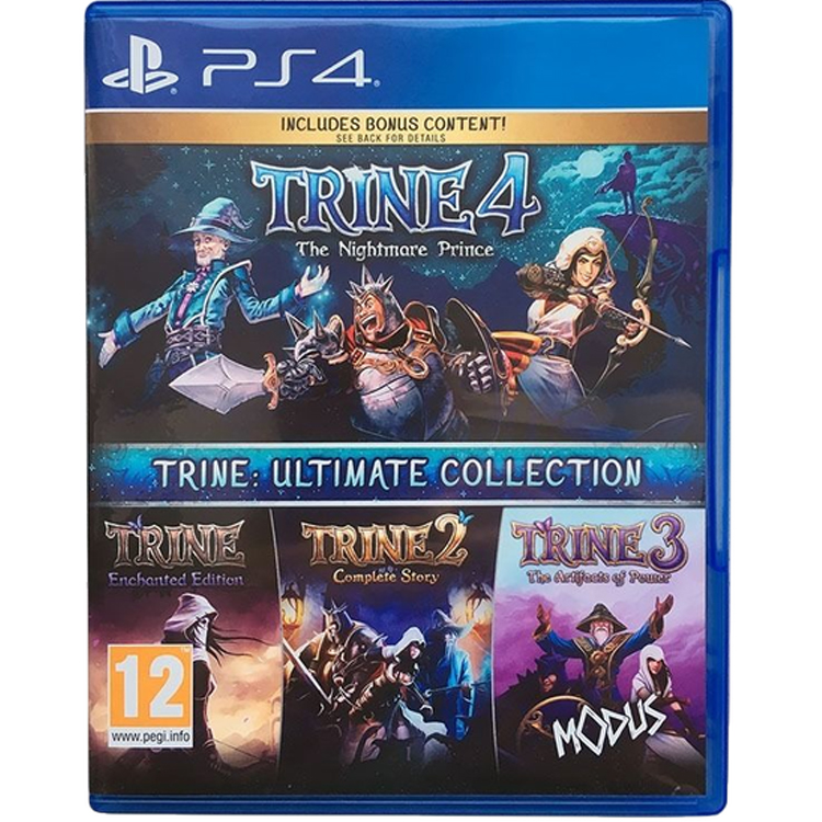 خرید بازی Trine Ultimate Collection با محتوای جایزه برای PS4
