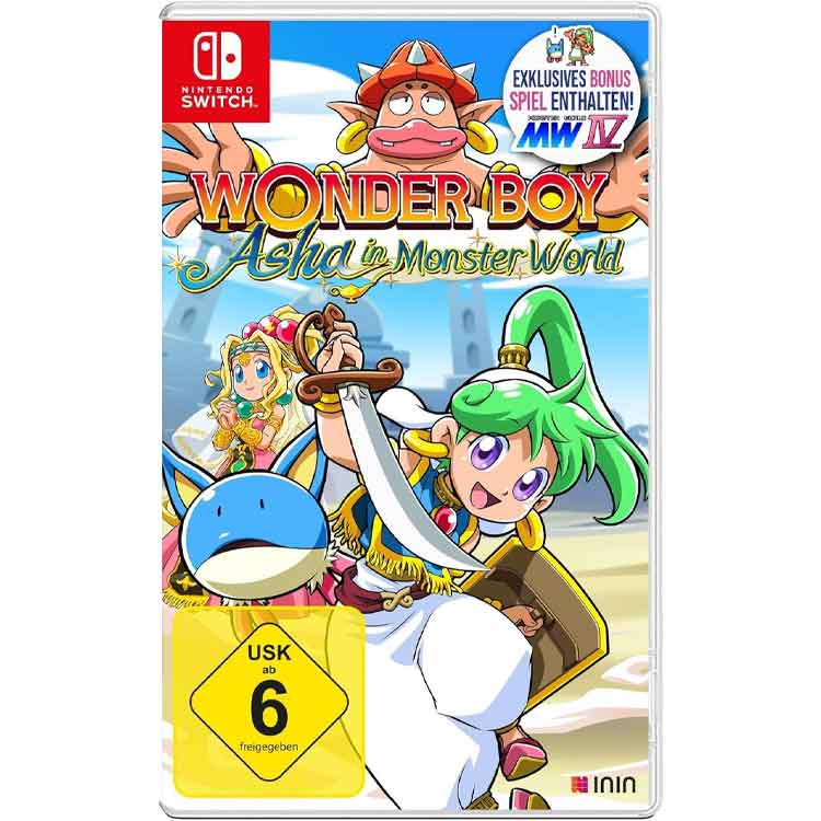 خرید بازی Wonder Boy: Asha in Monster World برای نینتندو سوییچ