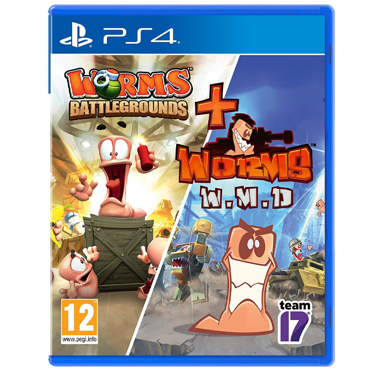 خرید بازی Worms Battlegrounds + Worms W.M.D - نسخه PS4