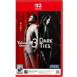 Yakuza 3 Kiwami & Dark Tides Game Key Card - Nintendo Switch 2