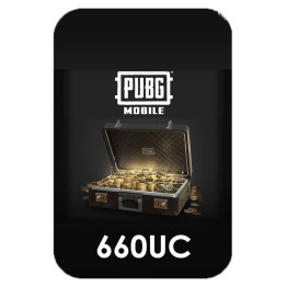 PUBG Mobile UC Gift Card - 660UC