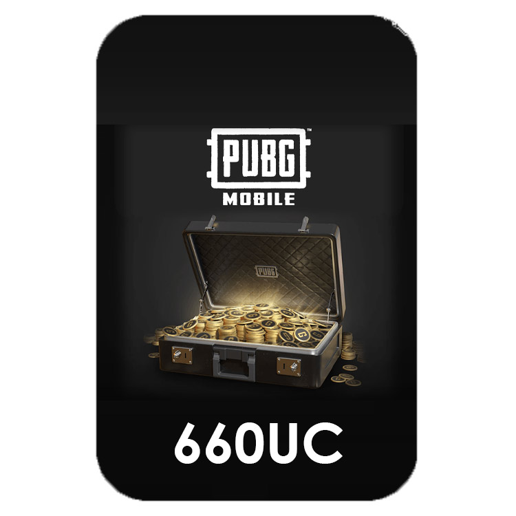 خرید گیفت کارت PUBG موبایل - 660UC