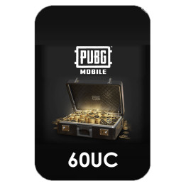 PUBG Mobile UC Gift Card - 60UC