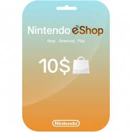 Nintendo eShop 10 $ Gift Card دیجیتالی