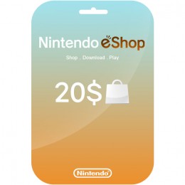 Nintendo eShop 20 $ Gift Card دیجیتالی