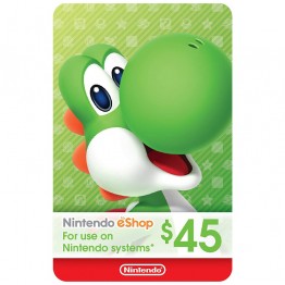 Nintendo eShop 45$ Gift Card - Physical