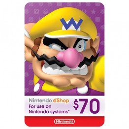 Nintendo eShop 70$ Gift Card - Physical