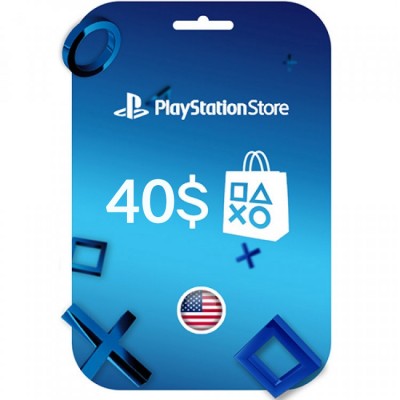 PSN 40$ Gift Card US دیجیتالی