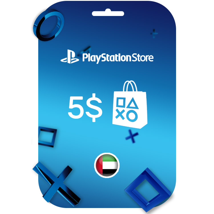 خرید کارت PSN امارات 5 دلاری