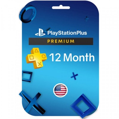 Playstation Plus Premium 12 Month US دیجیتالی