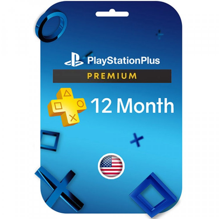 PS Plus Premium 12 Month US 
