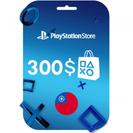 PSN 300 Dollars Gift Card - Taiwan -  دیجیتالی