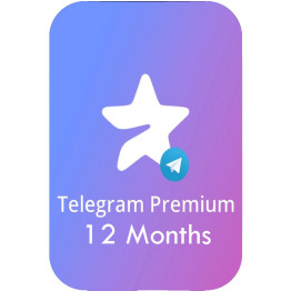 Telegram Premium Gift Card - 12 Months