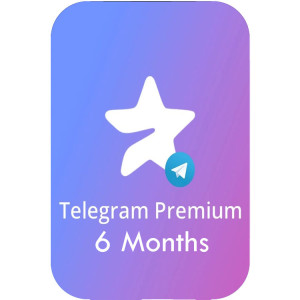 Telegram Premium Gift Card - 6 Months