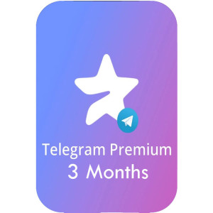 Telegram Premium Gift Card - 3 Months