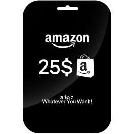 Amazon 25 $ Gift Card دیجیتالی