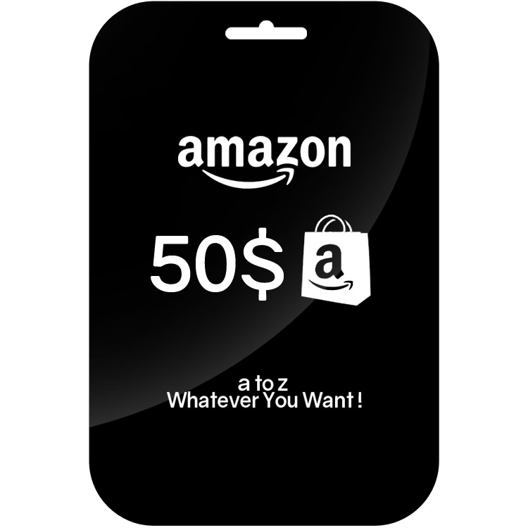 Amazon 50 $ Gift Card دیجیتالی 