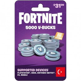 Fortnite 5000 V-Bucks - Turkey