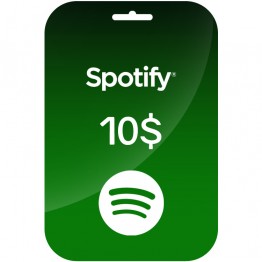 Spotify 10 $ Gift Card دیجیتالی