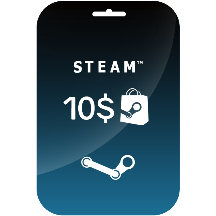 Steam 10 $ Gift Card