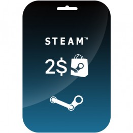 Steam 2 $ Gift Card دیجیتالی