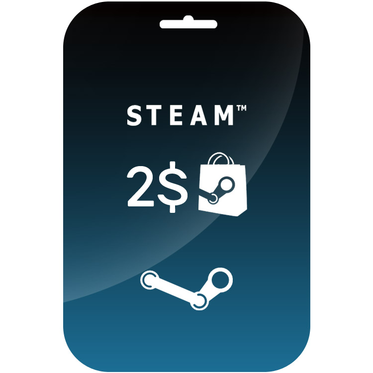 Steam 2 $ Gift Card