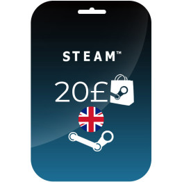 Steam 20£ Gift Card - Britain دیجیتالی