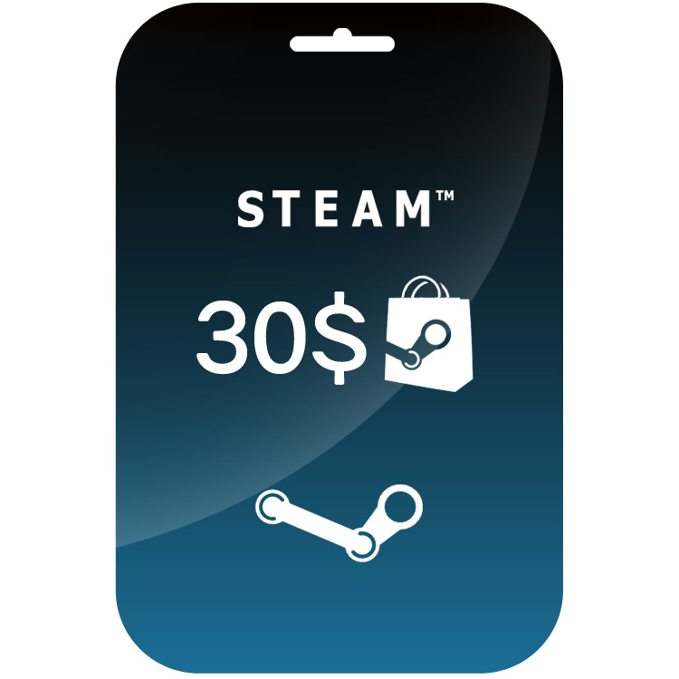 Steam 30 $ Gift Card