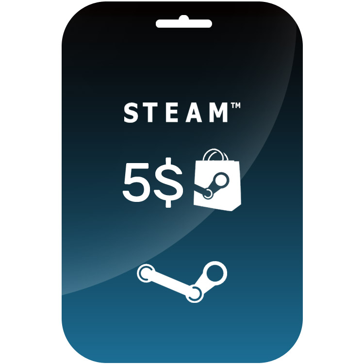 Steam 5 $ Gift Card