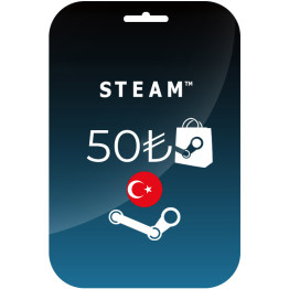 Steam 50₺ Gift Card - Turkiye دیجیتالی