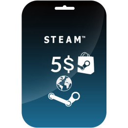 Steam 5$ Gift Card - Global دیجیتالی